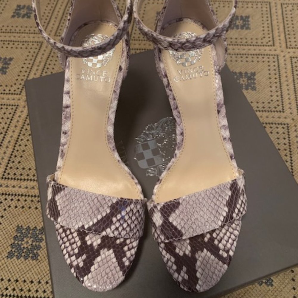 Vince Camuto Python Snake Platform Sandals - image 5